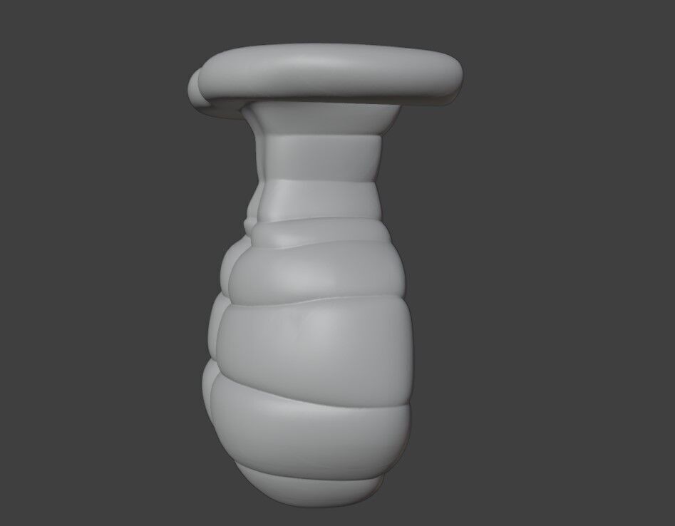 3D Model of Exocrine Gland Anatomy 3D print model_7