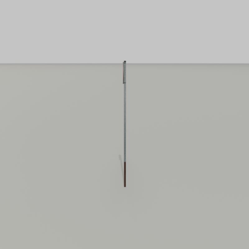 Traffic sign 274-20 Speed limit 20 km h Size-2 Low-poly 3D model_37