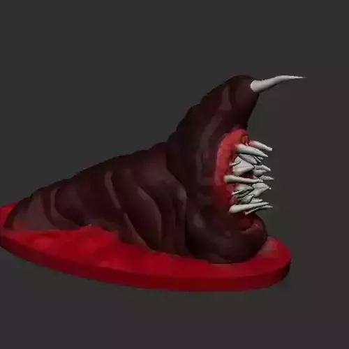 Carrion Rotworm Tibia Creature Free 3D print model