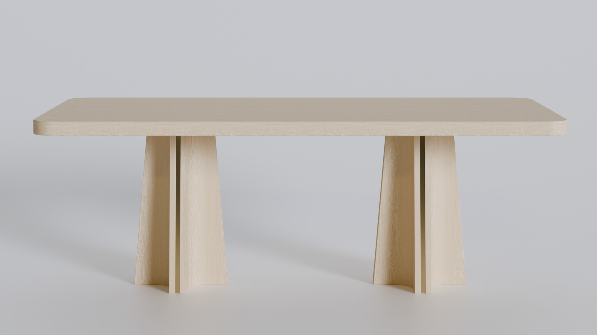 Table Zinnia Free low-poly 3D model_1