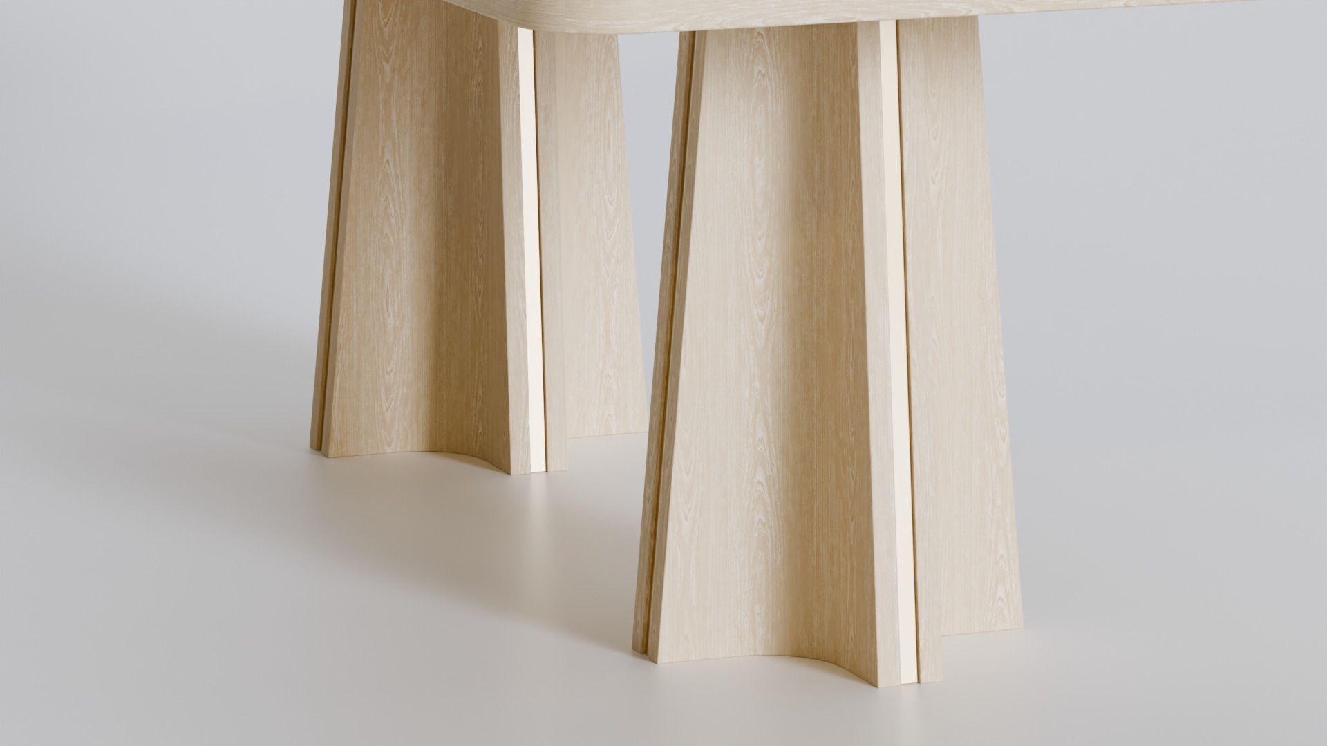 Table Zinnia Free low-poly 3D model_3