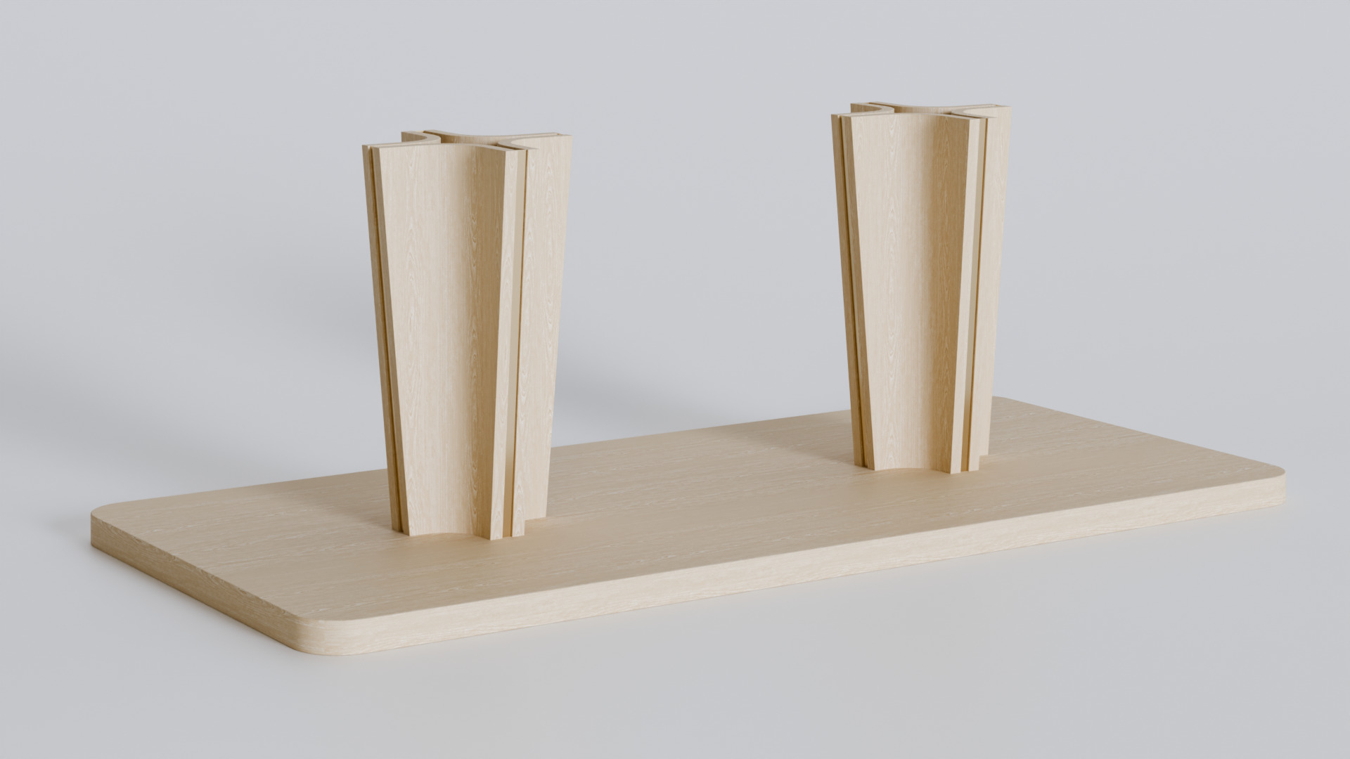 Table Zinnia Free low-poly 3D model_6