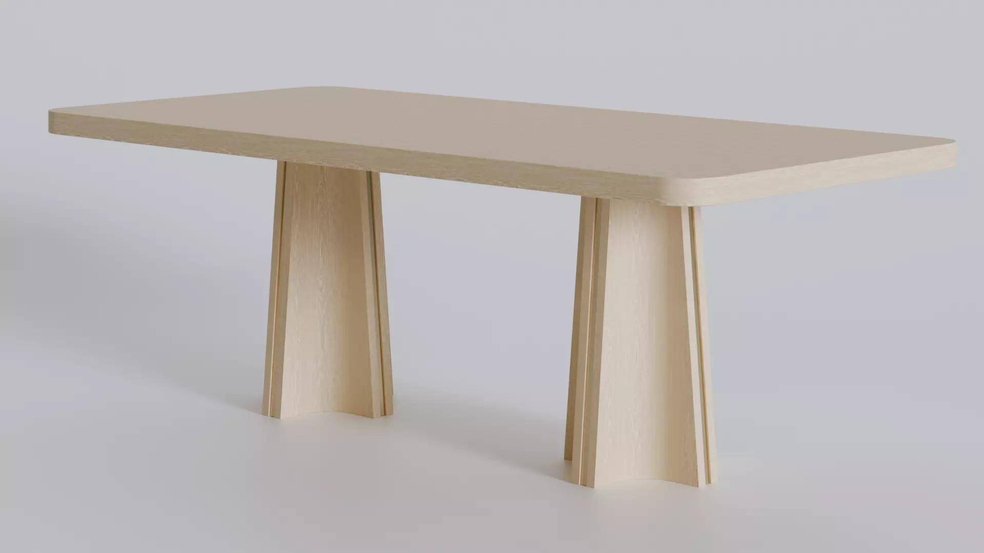 Table Zinnia Free low-poly 3D model_0