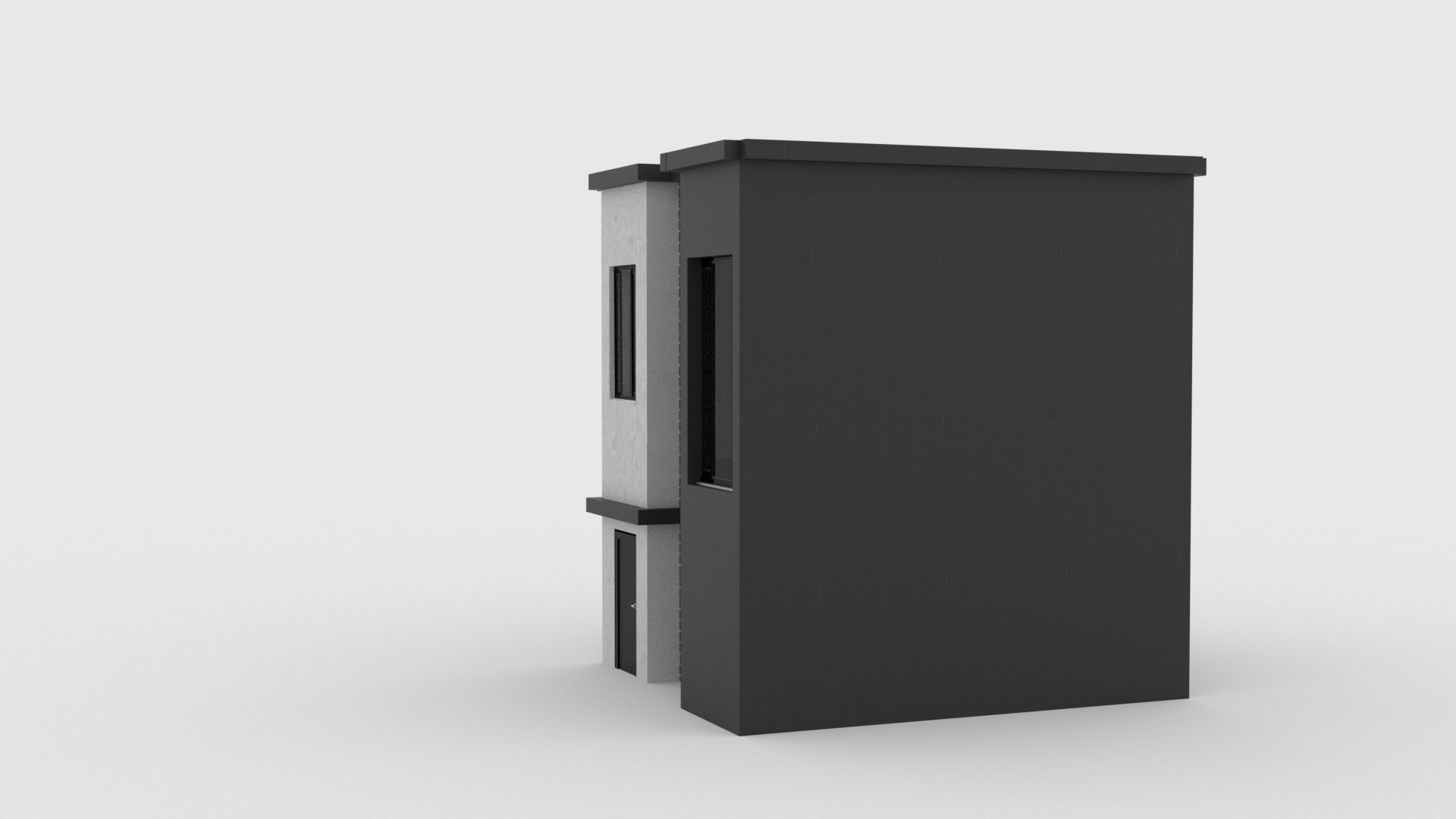 Realistic House 3D Model for high texture 3D model_1