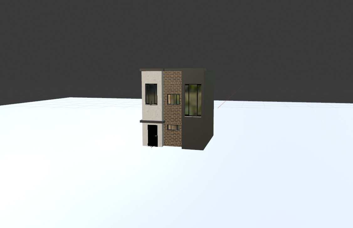 Realistic House 3D Model for high texture 3D model_2