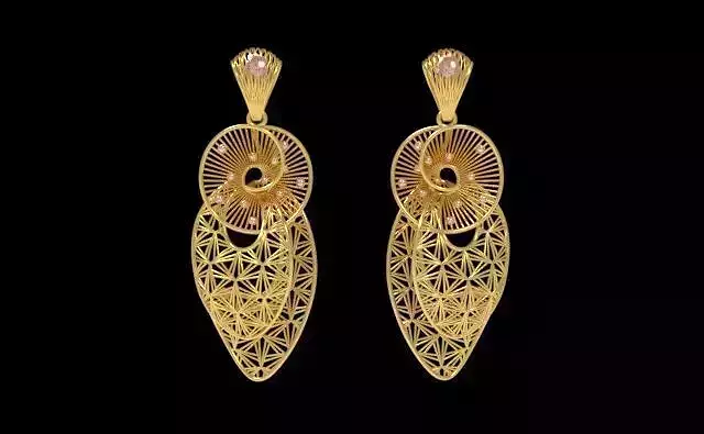 Fusion Gold Earrings A02