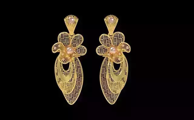 Fusion Gold Earrings A04