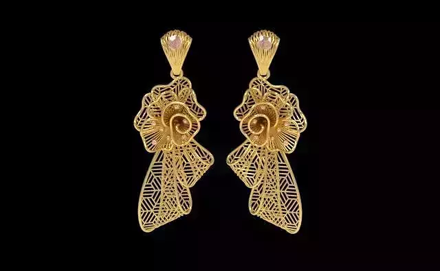 Fusion Gold Earrings A05