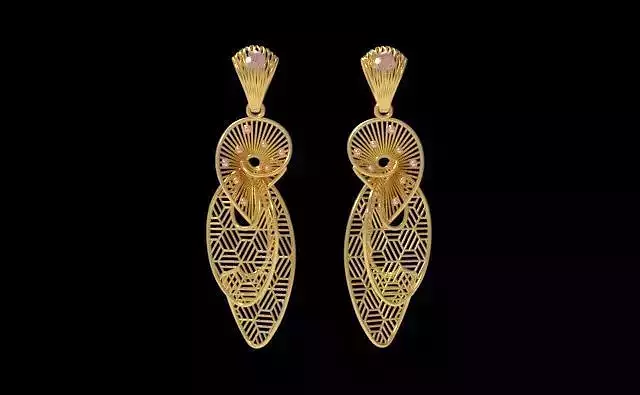 Fusion Gold Earrings A08