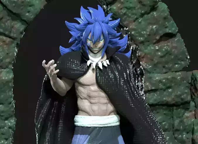 Acnologia fanart - The Dragon King - fairy tail - 3d print 3D print model