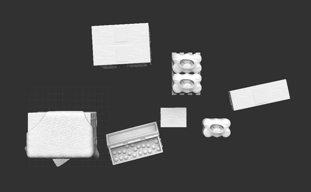 Crates Scatter Terrain  Perfect for Wargaming  RPGs 3D print model_5