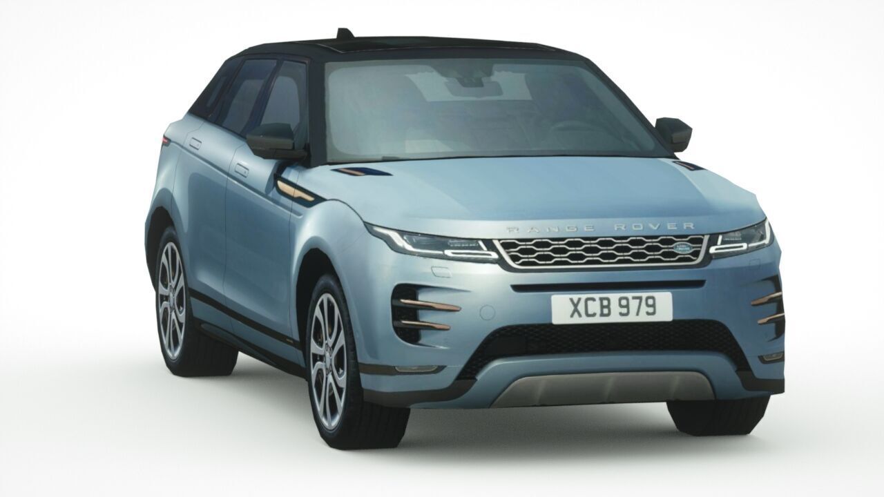 Land Rover Velar Low-poly 3D model_5
