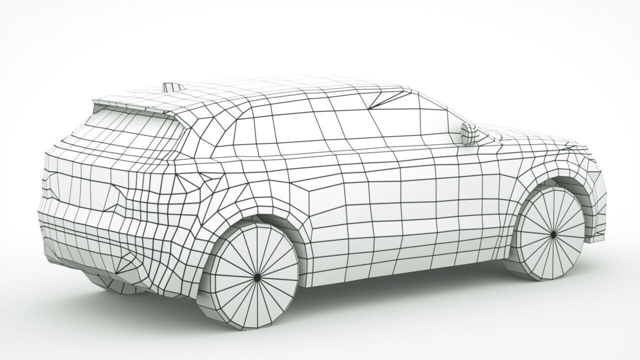 Land Rover Velar Low-poly 3D model_7