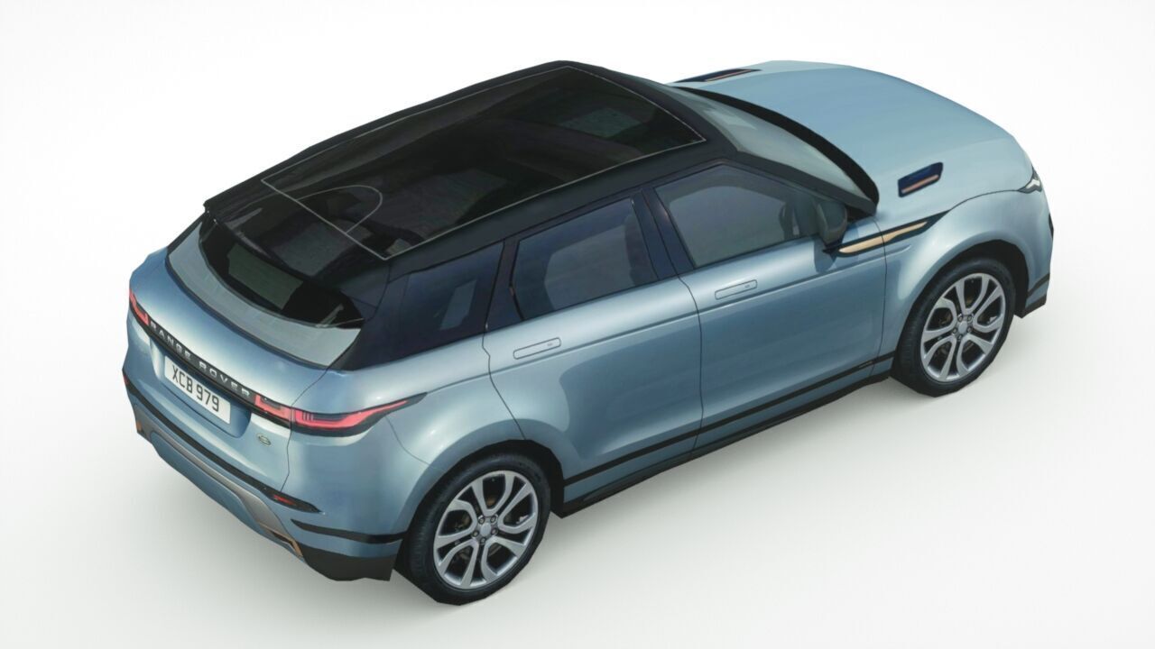 Land Rover Velar Low-poly 3D model_3