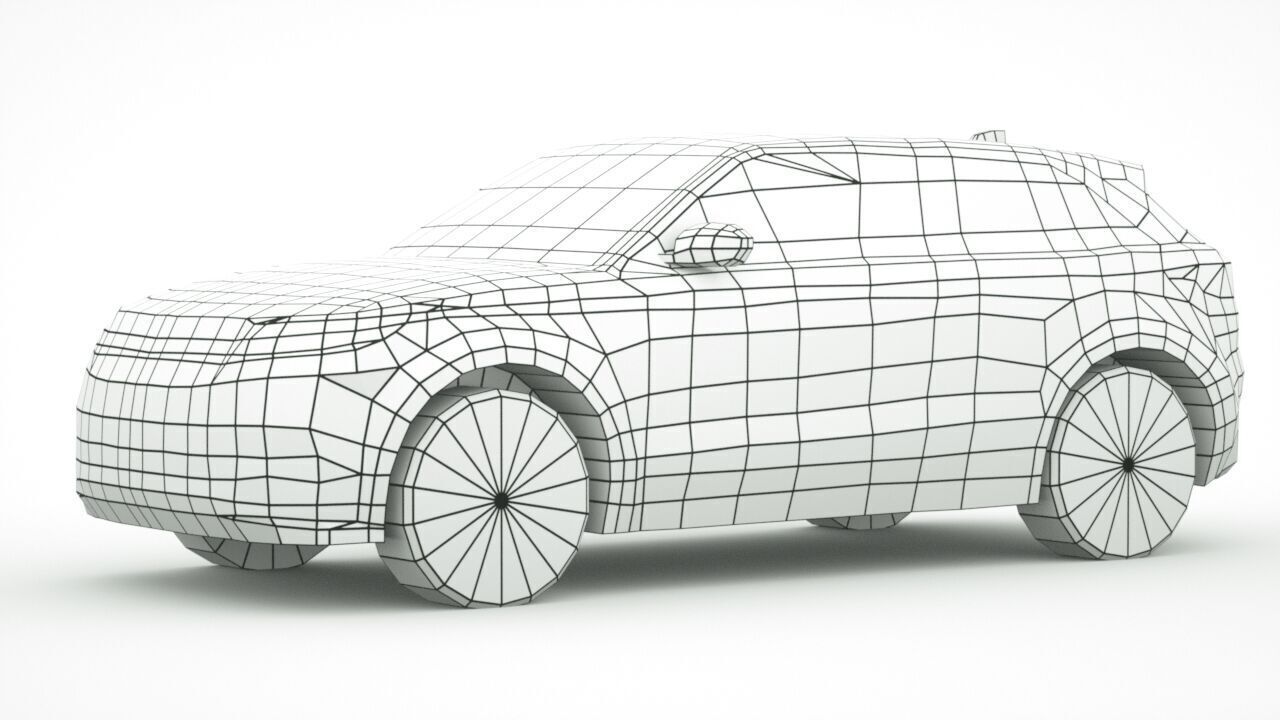 Land Rover Velar Low-poly 3D model_6