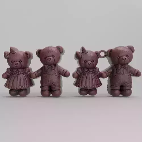 teddy bear couples valentinesday gift