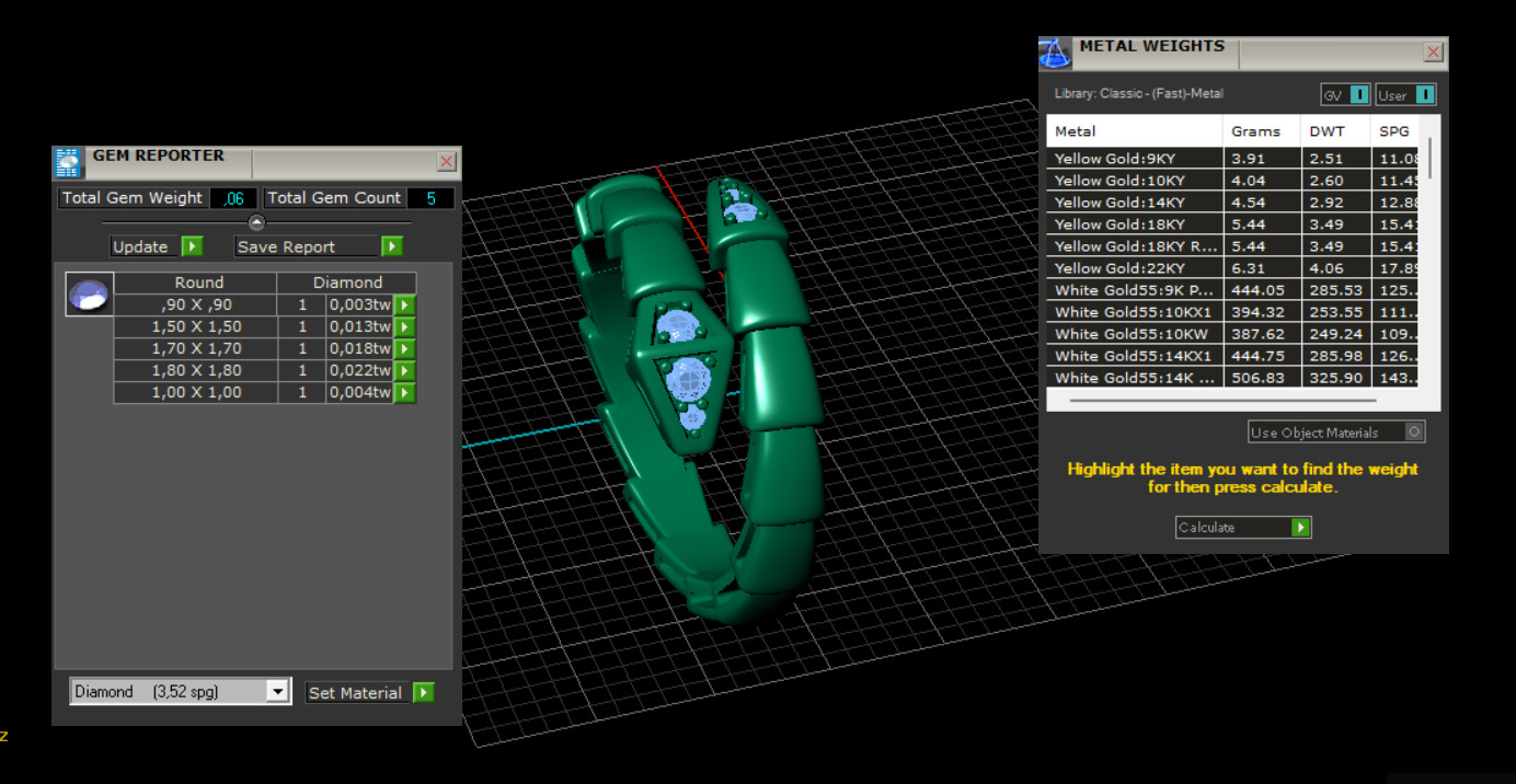 Ring Bulgari Snake  3D print model_11