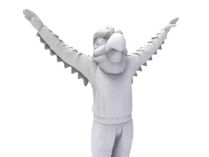 Harry the Hawk 3D print model