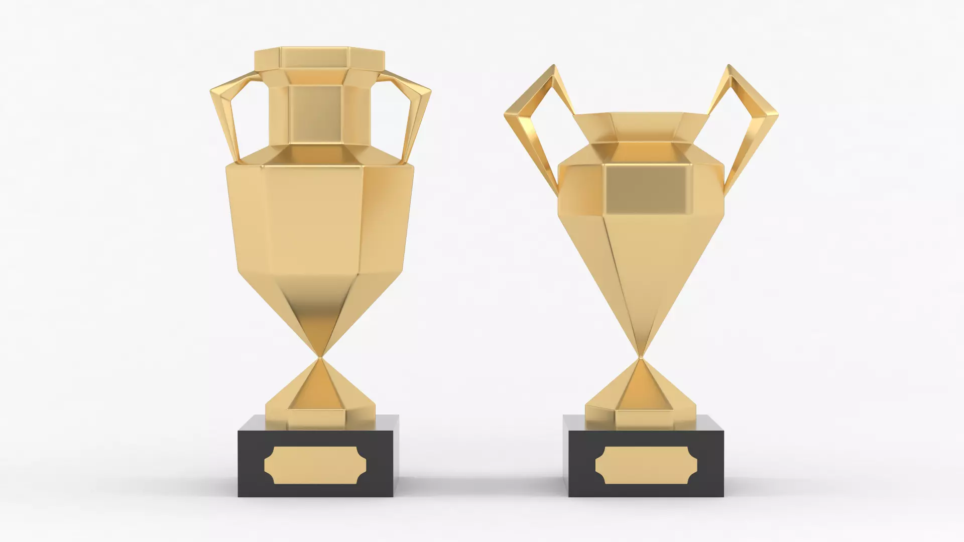 Trophy Cups 3D model_0