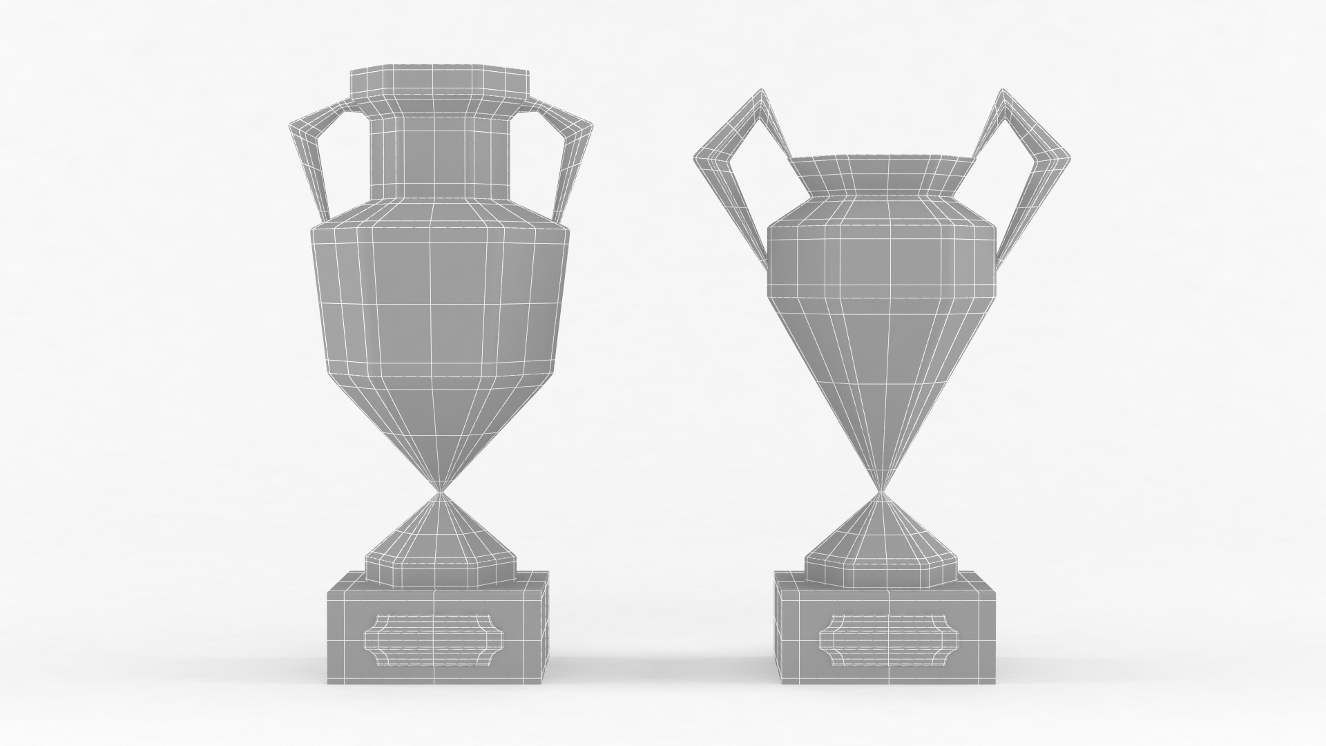 Trophy Cups 3D model_5