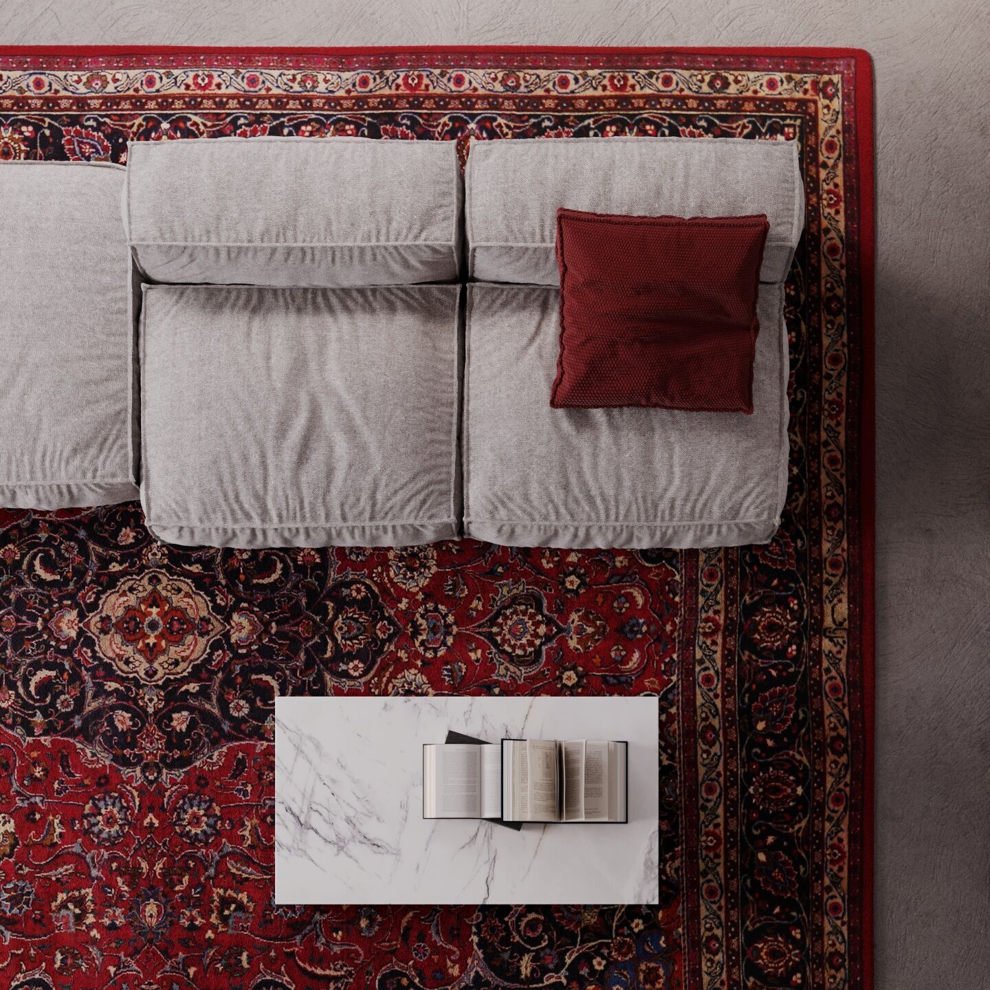 Virtual Location 004 - Cinema 4D Corona scene 3D model 3D model_2