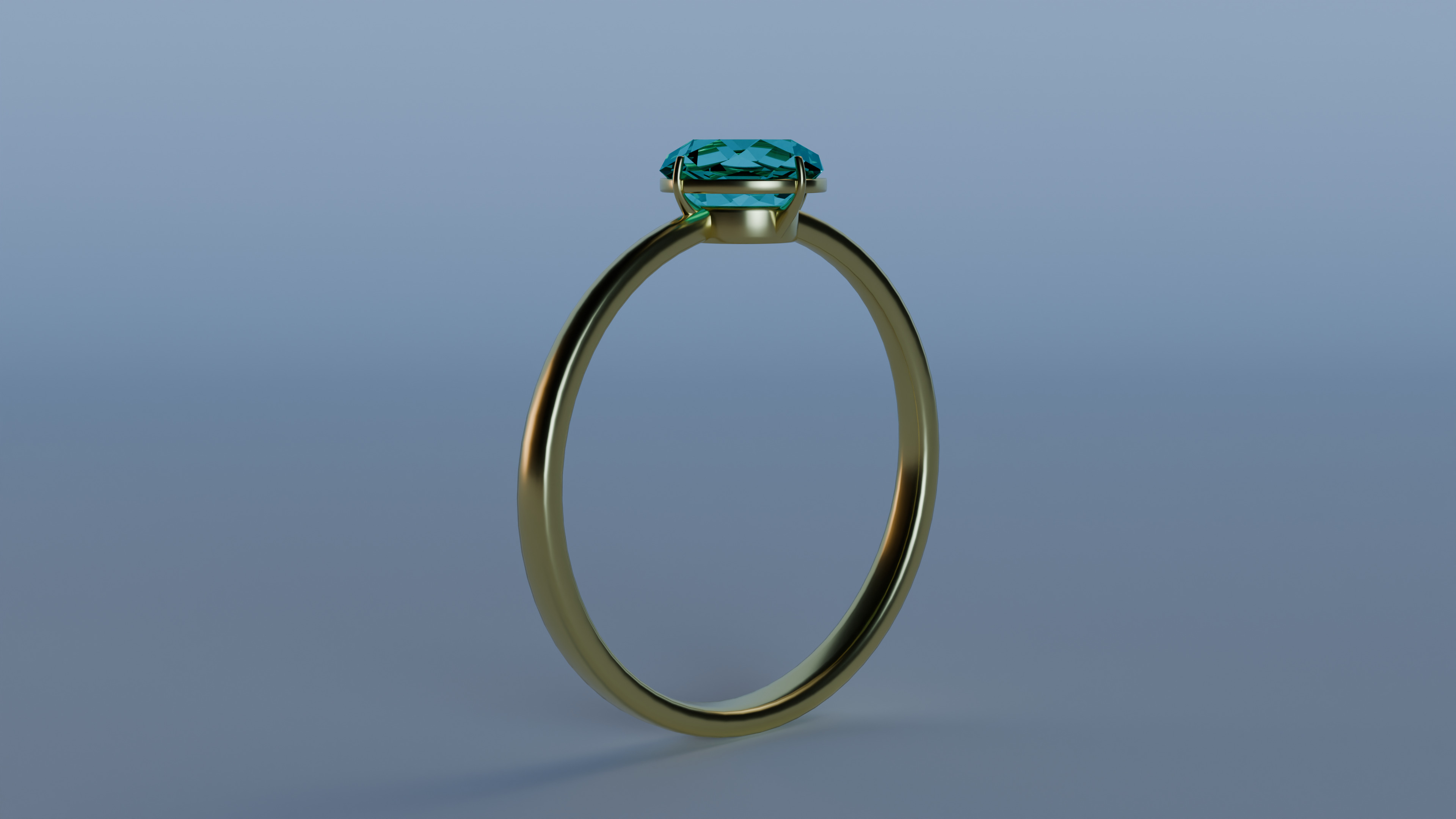 Ring 3d model Free low-poly 3D model_2