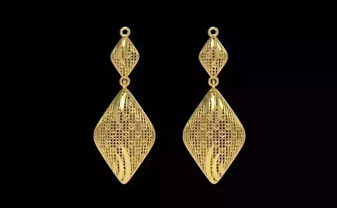 Fusion Gold Earrings B03