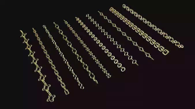 Set of ten chains