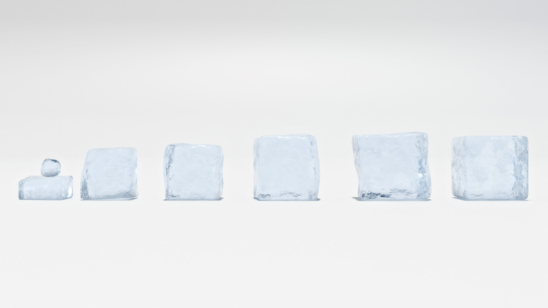 Ice Cubes 3D model_1