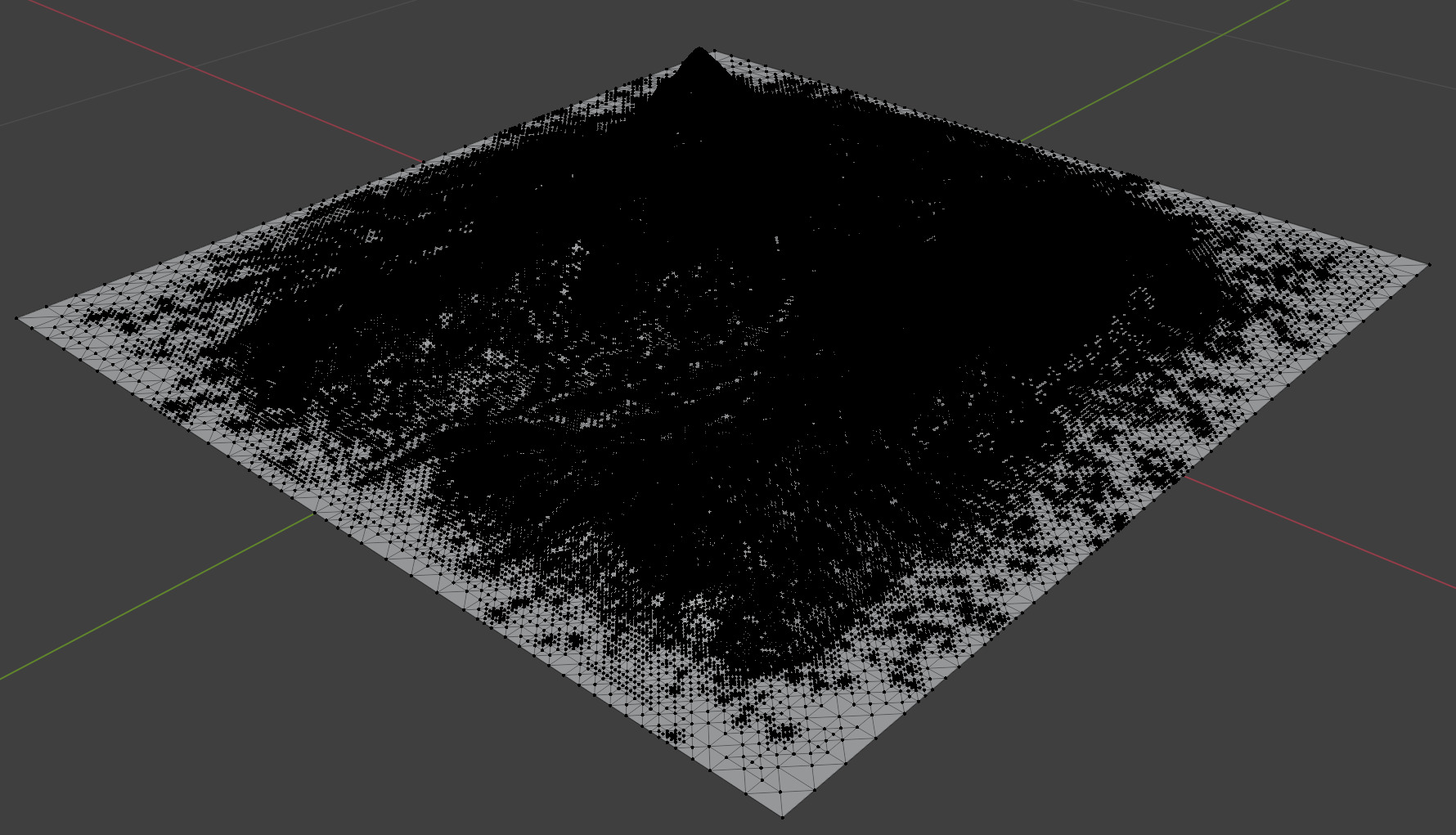 Wadi Rum dunes pack of 6 V1 Low-poly 3D model_10