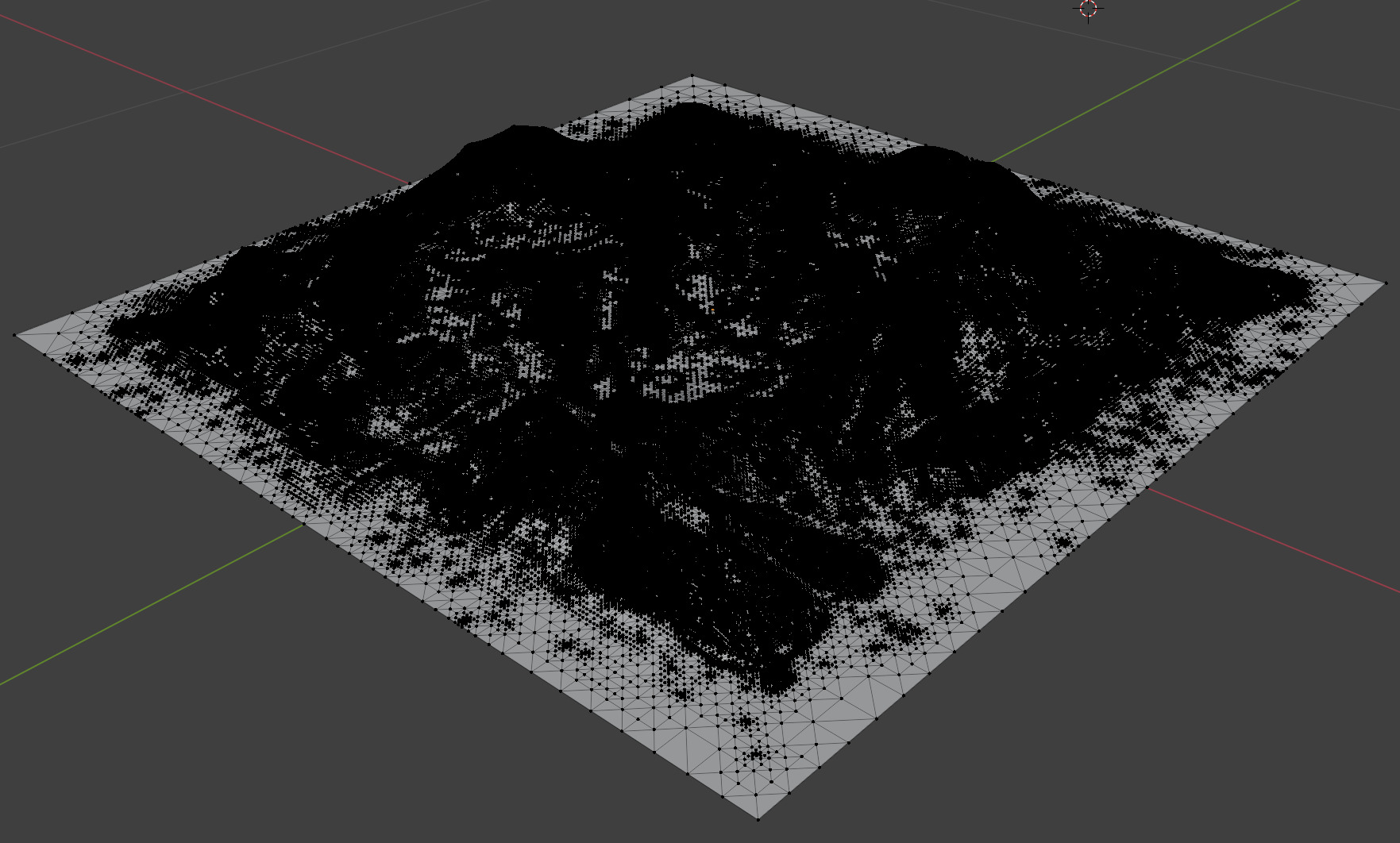 Wadi Rum dunes pack of 6 V1 Low-poly 3D model_8