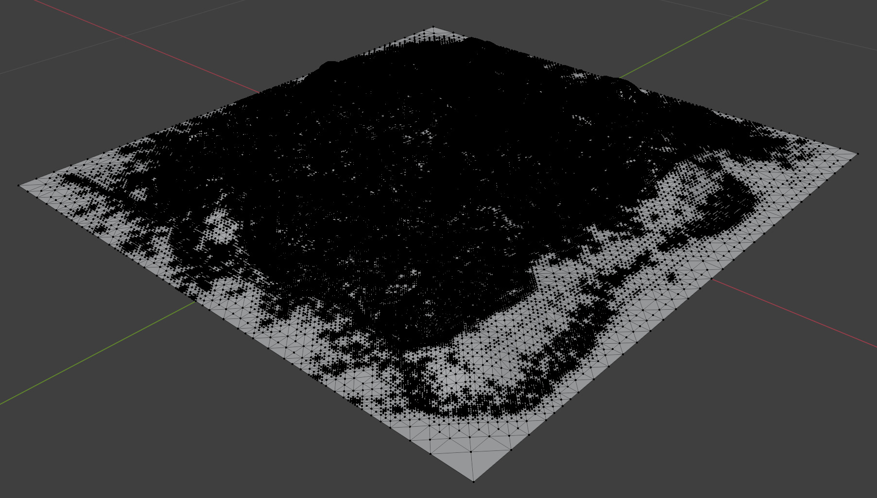 Wadi Rum dunes pack of 6 V1 Low-poly 3D model_14