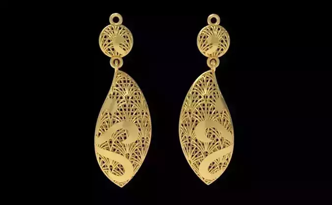 Fusion Gold Earrings B04