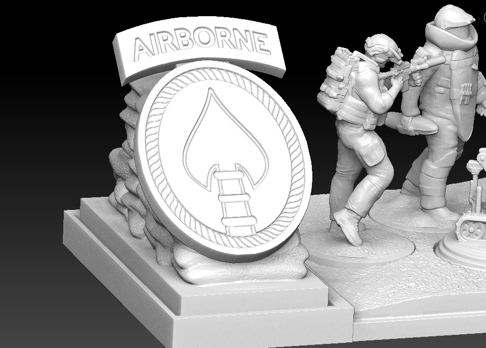 3D Printable JSOC Squad Miniatures Modern Military  3D print model_6