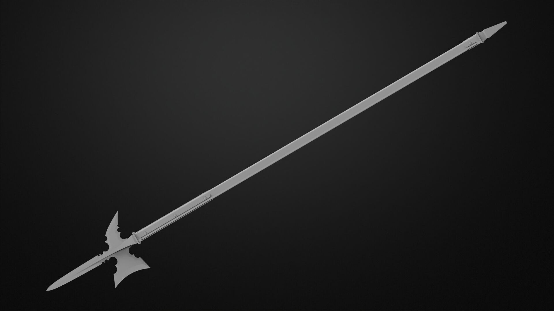 Weapons Encyclopedia 168 Halbert 3D print model_1