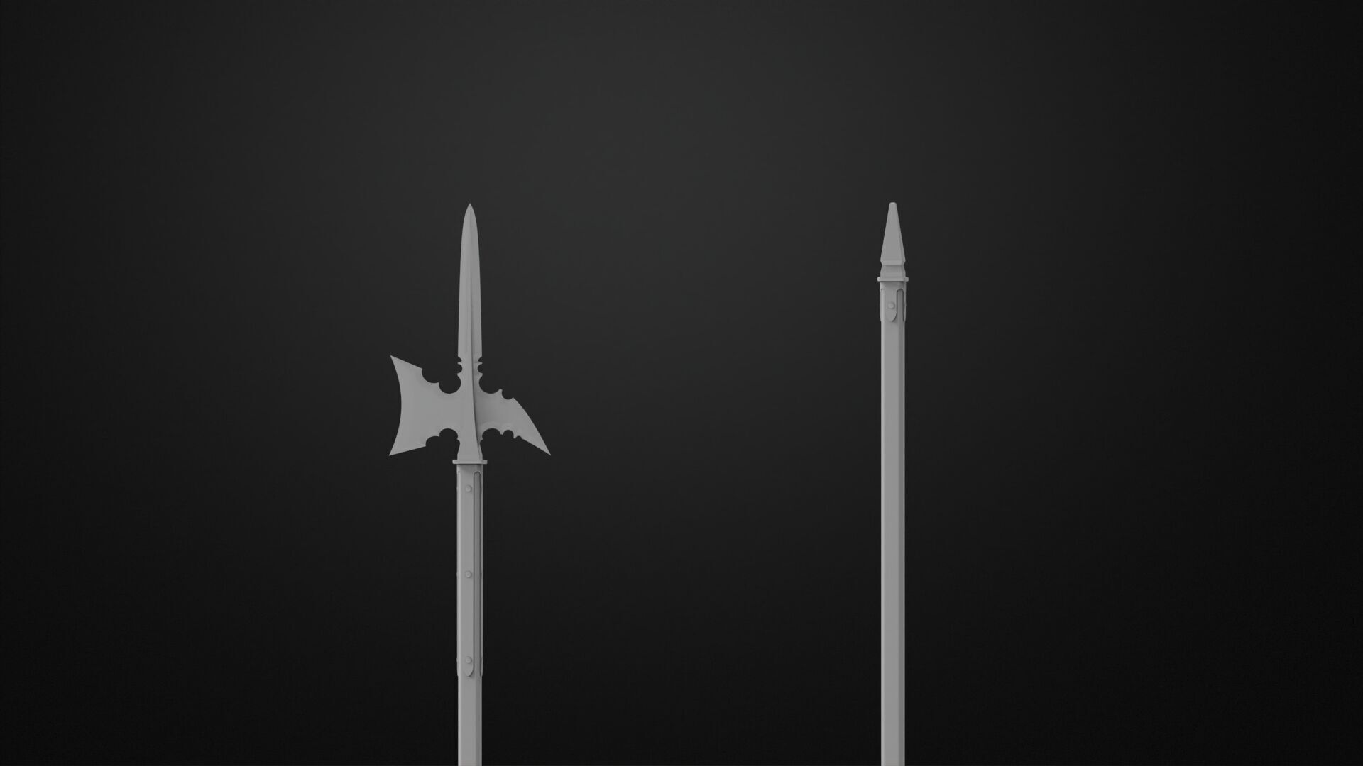 Weapons Encyclopedia 168 Halbert 3D print model_3