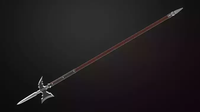 Weapons Encyclopedia 168 Halbert 3D print model