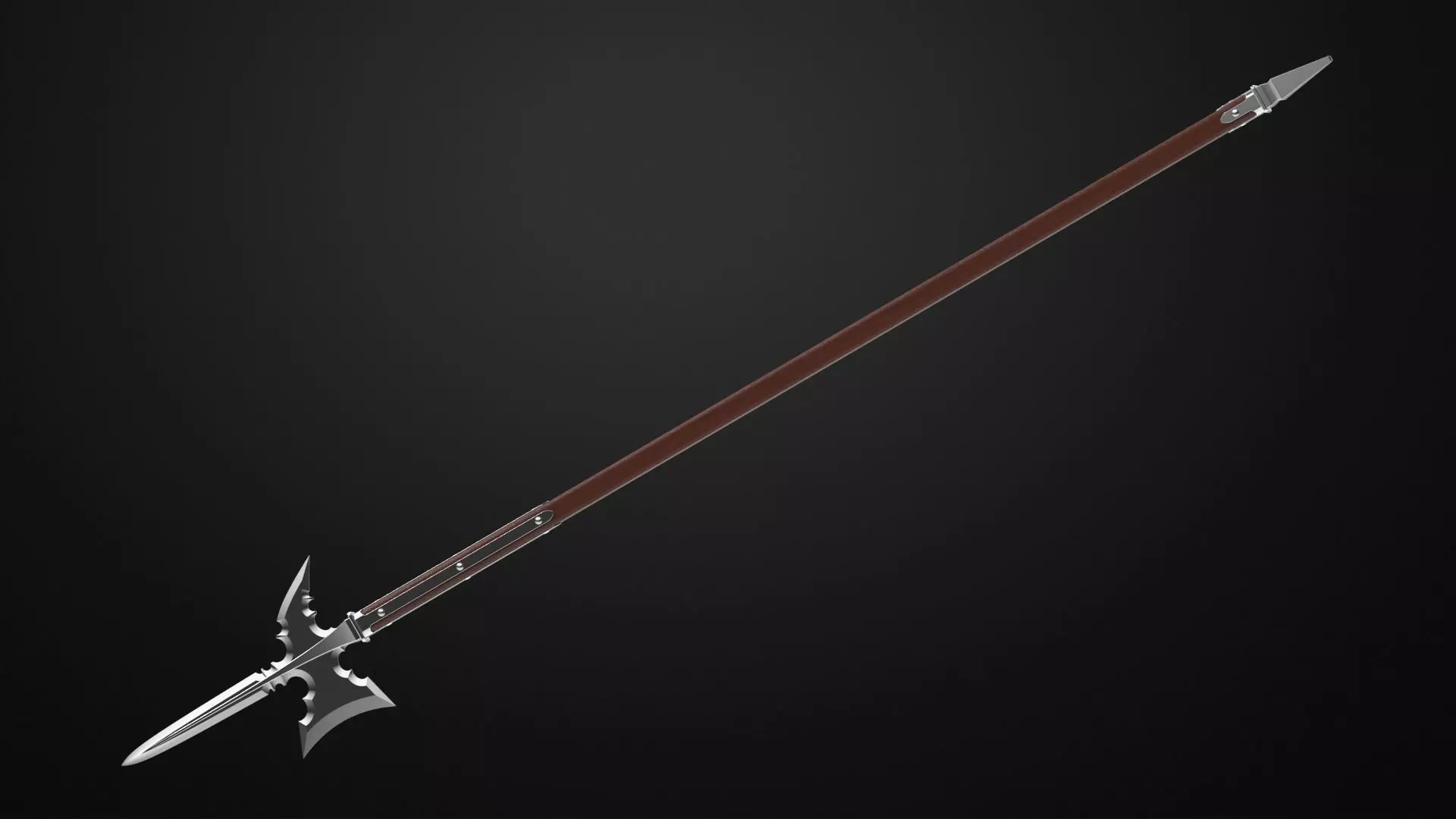 Weapons Encyclopedia 168 Halbert 3D print model_0