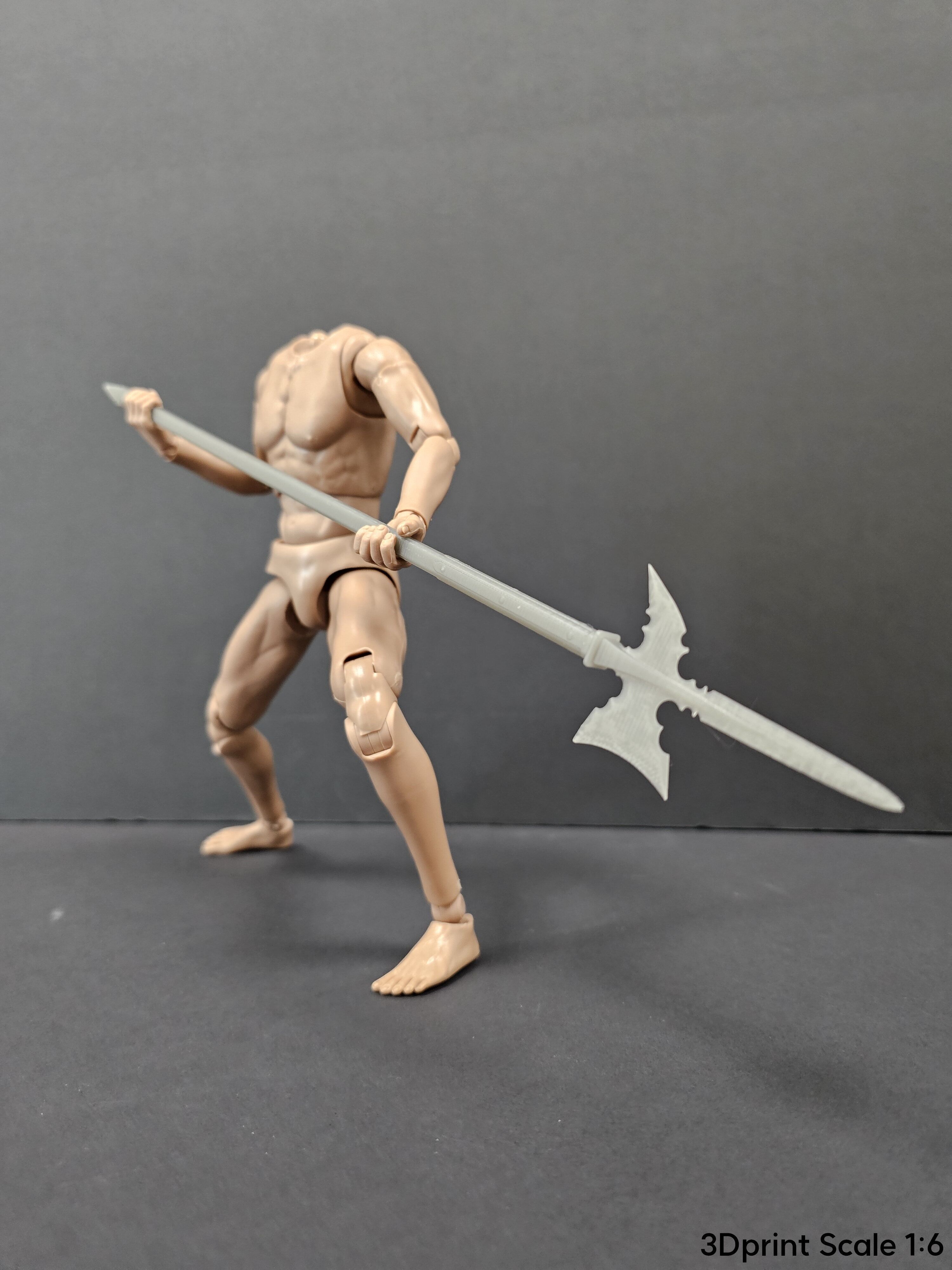 Weapons Encyclopedia 168 Halbert 3D print model_9