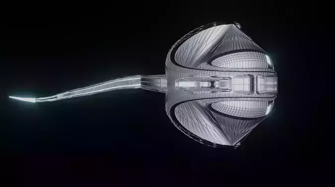 Sci-fi creature 22s01 3D model