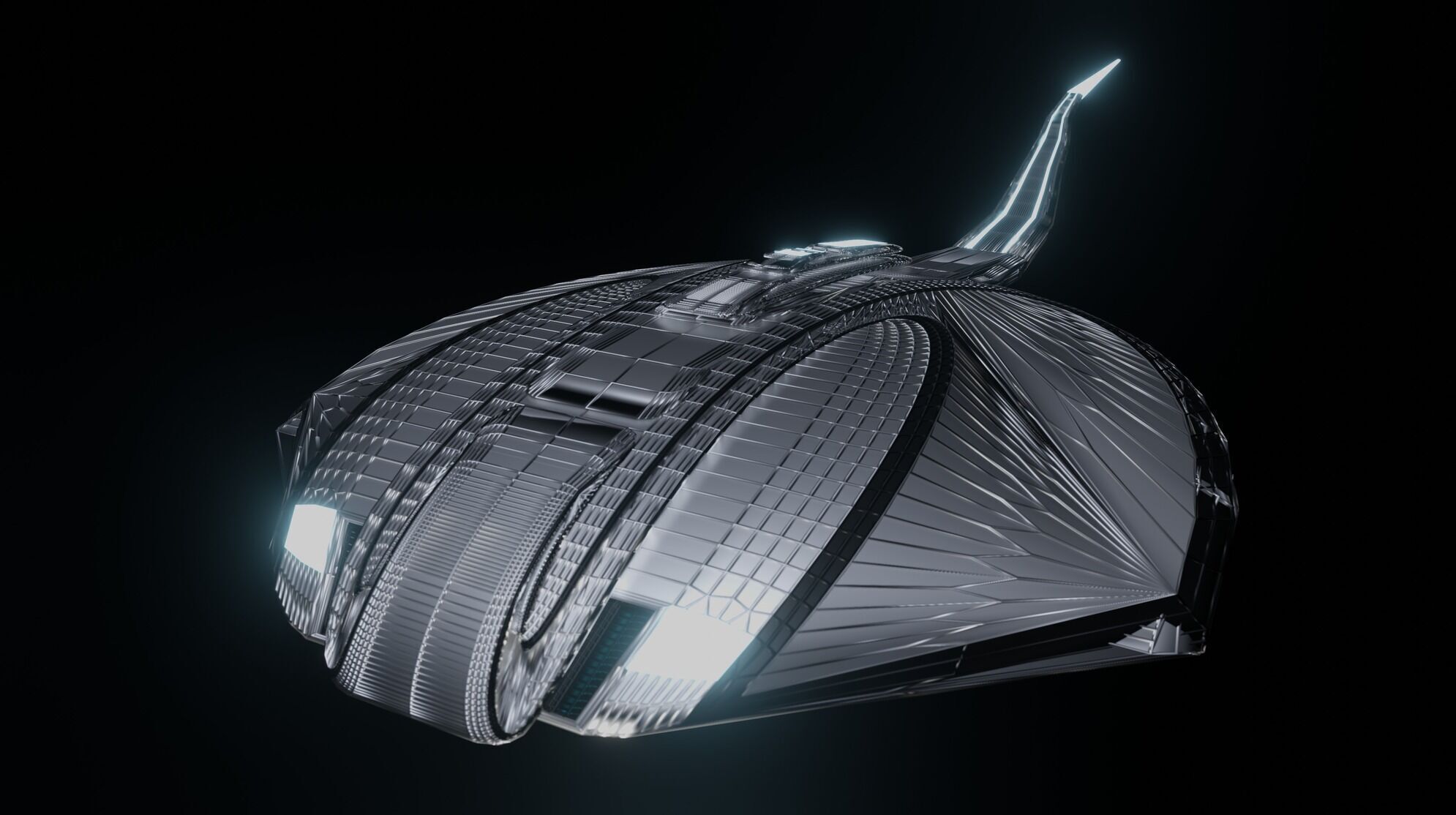 Sci-fi creature 22s01 3D model_1