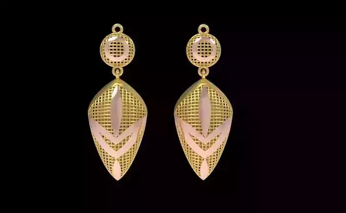 Fusion Gold Earrings B08