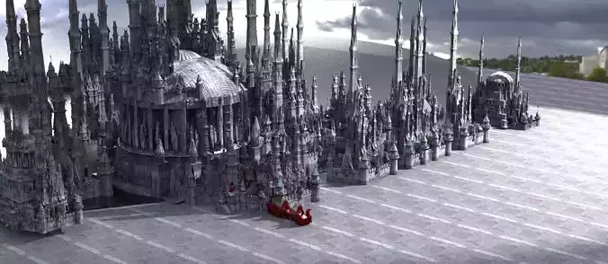 Han dynasty Cyber Eclipse Tower sci fi collection