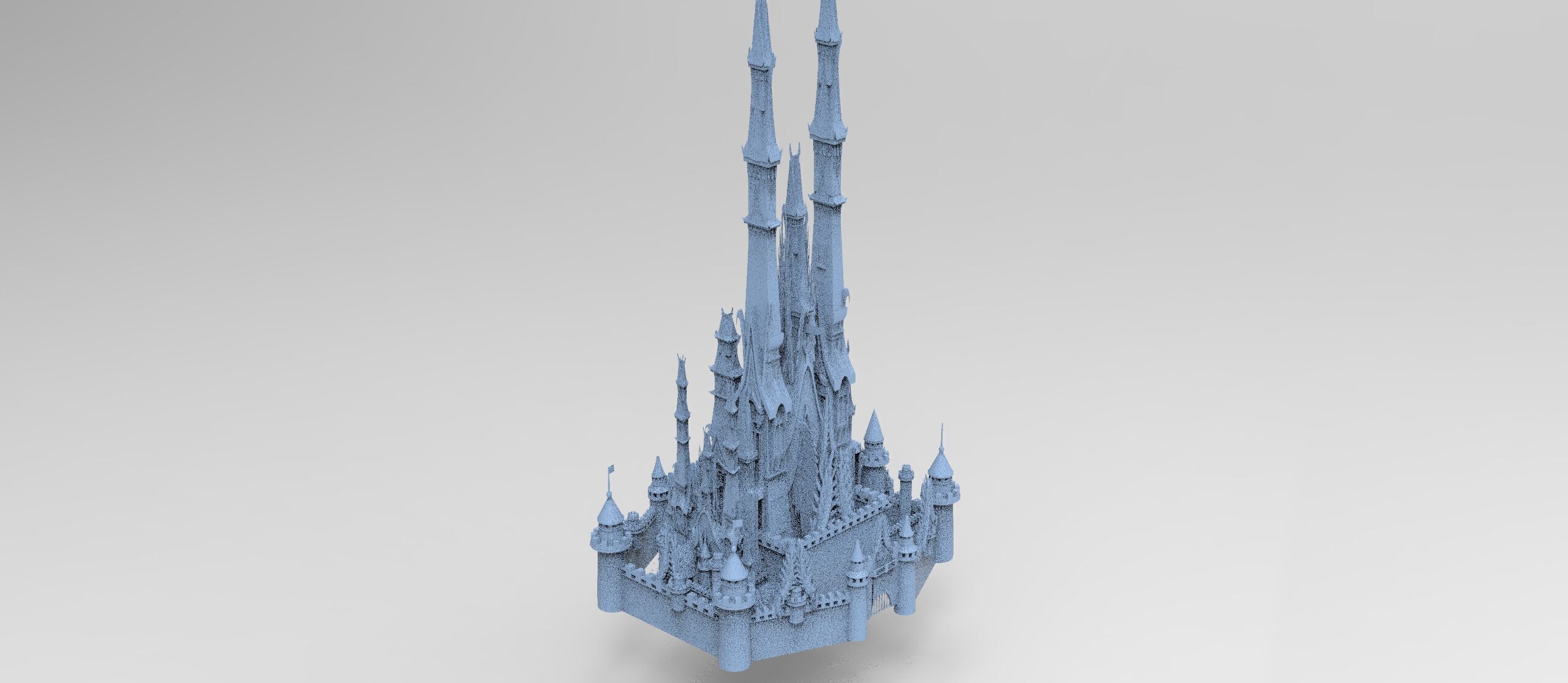 Han dynasty Cyber Eclipse Tower sci fi collection 3D model_9