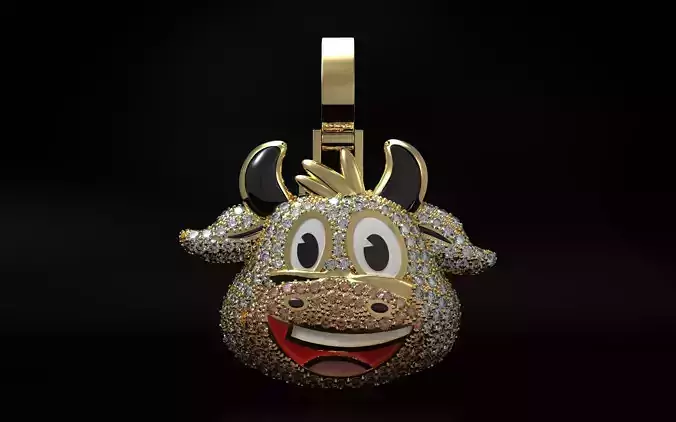 Lola the Cow Pendant 