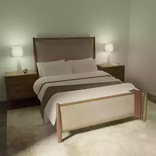 Queen Bed ASHLEY Roanhowe