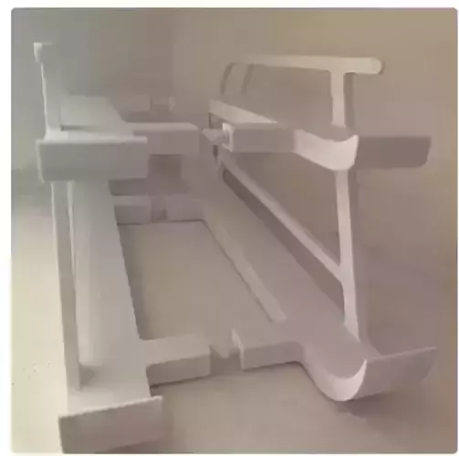 Adjustable Water Bottle and Can Dispenser for fridge Large 3D print model