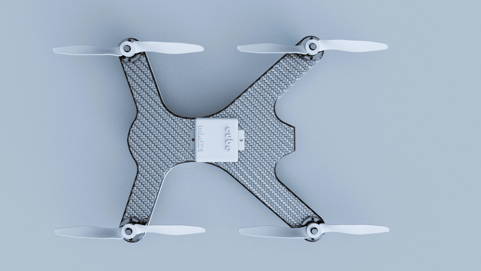 Quadcopter Drone T1 3D print model_1