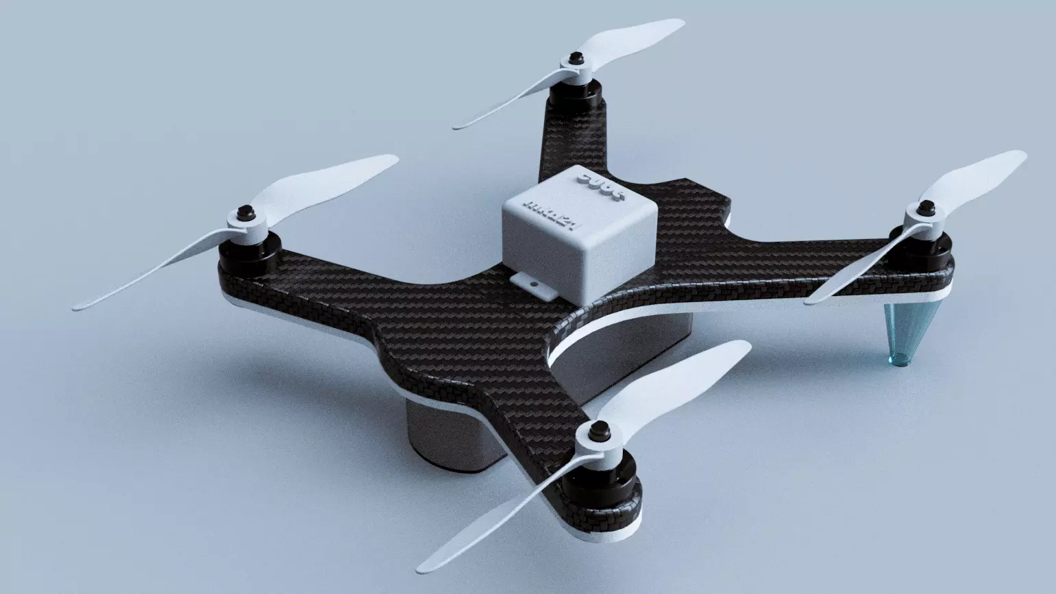 Quadcopter Drone T1 3D print model_0