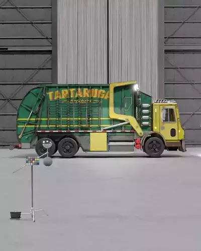 Ninja Turtle van  3D model